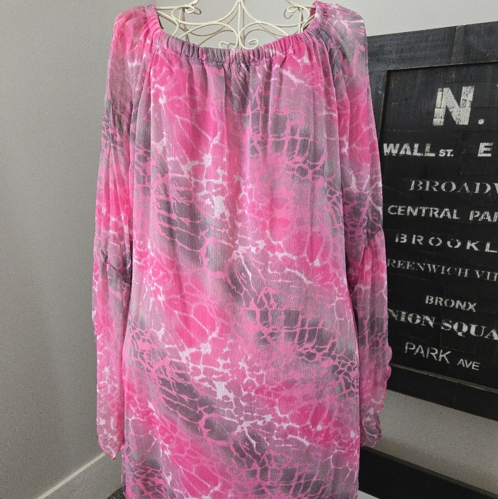 Animal Print Midi Dress